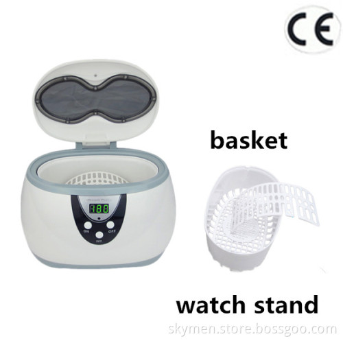600ml Ultrasonic Watch Cleaning Machine with Stand